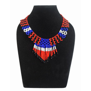 Ao Motif Traditional Dangled Necklace - Ethnic Inspiration
